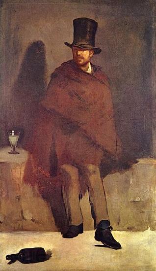Edouard Manet Absinthtrinker France oil painting art